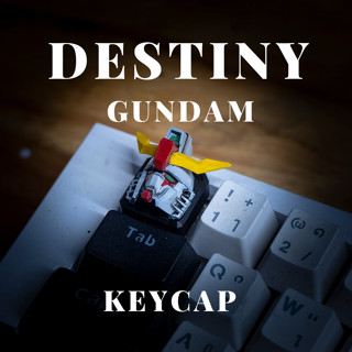 ส่งฟรี artisan keycap Destiny Gundam