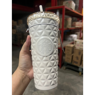 starbucks korea สีขาวมุกกลิตเตอร์ 20 oz(rare)