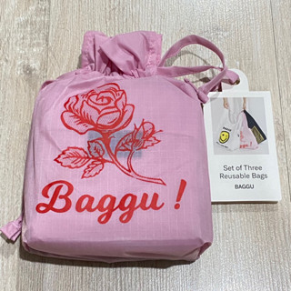 พร้อมส่ง STANDARD BAGGU SET เซ็ต 3 ใบ กระเป๋า Baggu ถุงผ้า Baggu