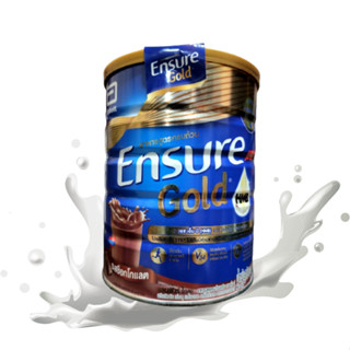 [สูตรใหม่] Ensure Gold เอนชัวร์ โกลด์ ช็อกโกแลต 850g 1 กระป๋อง Ensure Gold Chocolate 850g x1 อาหารเสริมสูตรครบถ้วน