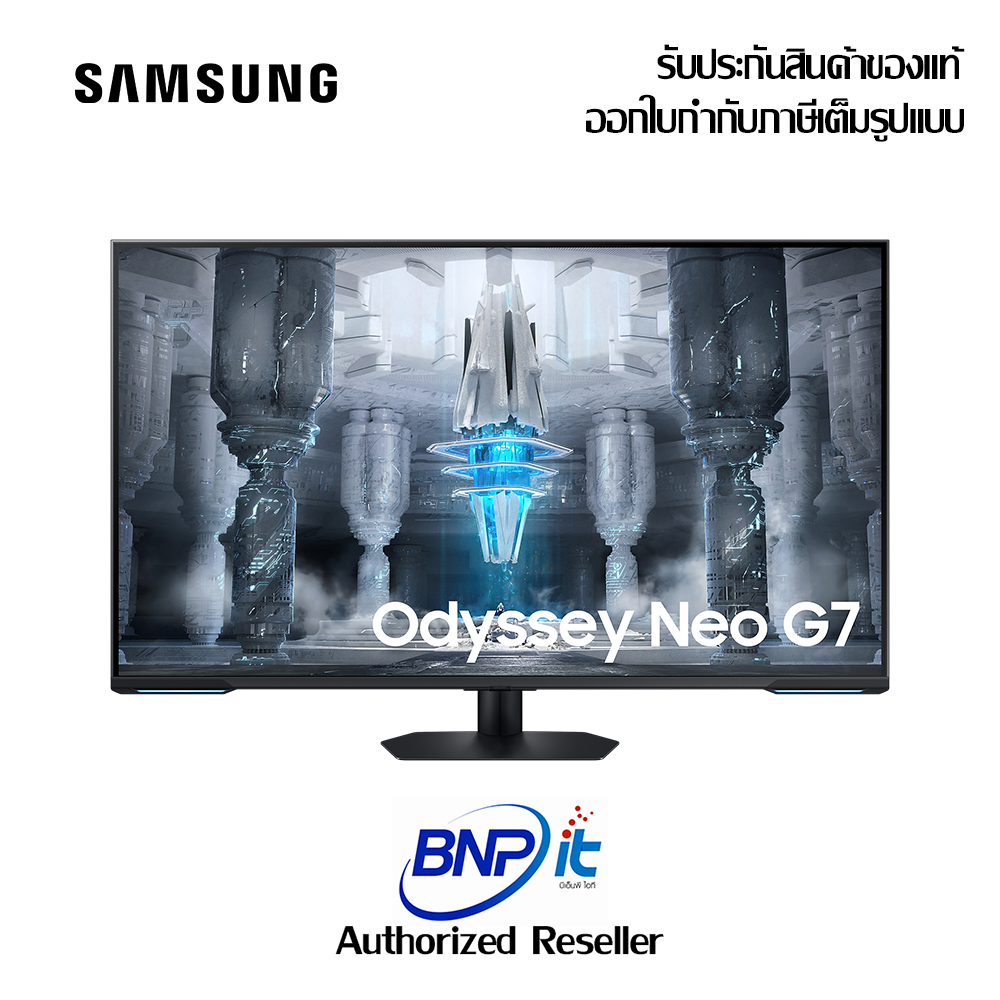 New Arrival Samsung Odyssey Neo G7 Gaming Monitor 4K ซัมซุงมอนิเตอร์ LS43CG700NEXXT Size 43 Inch รับประกัน 3 ปี