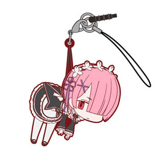 Re:Zero Tsumamare Pinched Strap Ram (เรม) อนิเมะ Re Zero Kara Hajimeru Isekai Seikatsu (รีเซทชีวิต ฝ่าวิกฤตต่างโลก)