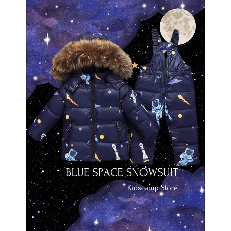 ชุดกันหิมะสำหรับเด็กunisex snowsuit อะไรเอ่ยติดลบ30ยังเอาอยู่ ชุดสโนว์สูท