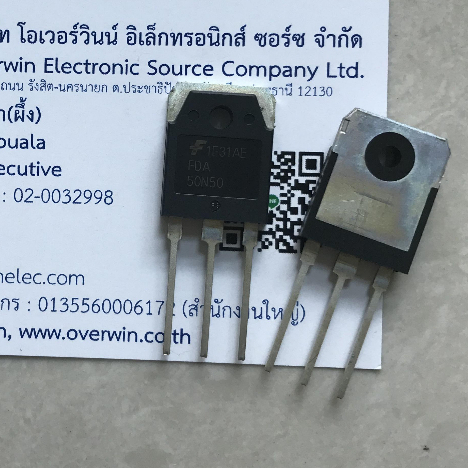 FDA50N50 TO-247 สินค้าพร้อมส่งจากไทย (ราคา1ตัว)