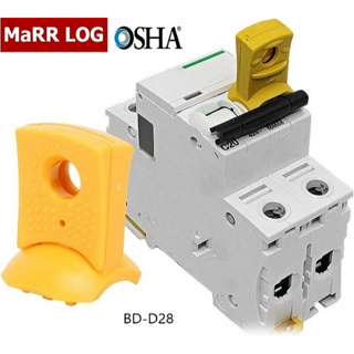 ตัวล็อคเซอร์กิตเบรกเกอร์ขนาดเล็ก Miniature Circuit Breaker Lockout BD-D28