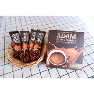 กาแฟอดัมพร้อมส่ง 1 กล่อง 10 ซองกาแฟสำหรับท่านชายของแท้ 100% มีอย.ปลอดภัย เพิ่มความมั่นใจให้ท่านชาย