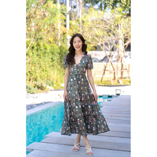 People Green Dress : 690฿