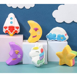 สบู่ Unicorn Bathbomb set 6 ลูก