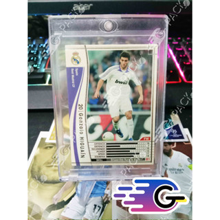 การ์ดนักฟุตบอล 2007-08 Panini WCCF Intercontinental Clubs gonzalo higuaín (แถม Topload+teambag)