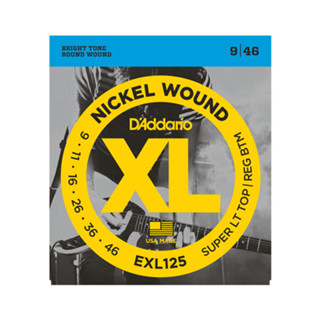 Daddario สายกีต้าร์ไฟฟ้า Electric Guitar String รุ่น EXL-125