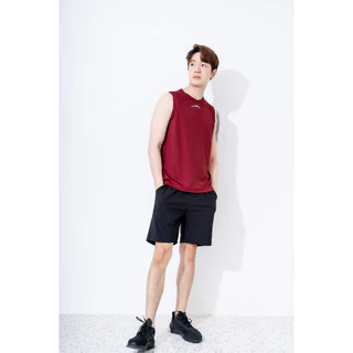 เสื้อกีฬาแขนกุด ชาย MT01 แบรนด์ Mountain Peak บริเวณคอด้านหน้าและด้านหลังเย็บตัดต่อให้รองรับกับสรีระ