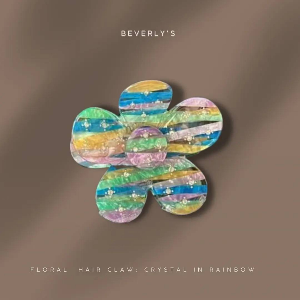 Quality Hair Claw : Flower Hair Claw Hair Clip : กิ๊ฟหนีบผมทรงดอกไม้ จากแบรนด์ Beverly’s ราคา ถูกที่สุด ดีลบีเคเค แกลเลอรีภาพที่ 3
