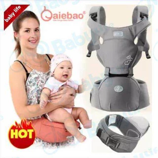 super baby เป้อุ้มเด็ก Hip Seat 2 in 1 สะพายหน้าสะพายหลังได้ สามารถใช้ได้ตั้งแรกเกิด-3 ปี รุ่นB11