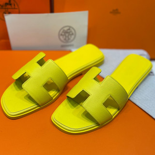 รองเท้าแตะ HERMES SANDAL leather มาเเล้ว   series code ทุกคู่  งานออริโรงงานสวย