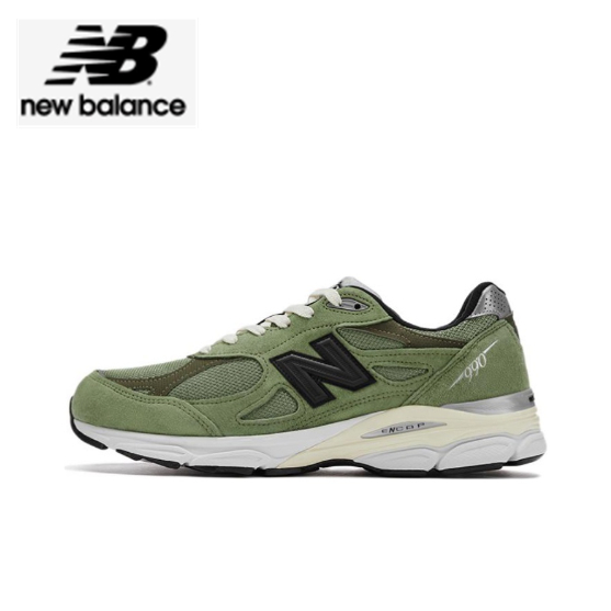 Jjjjound x New Balance 990V3 Sneakers Grass Green