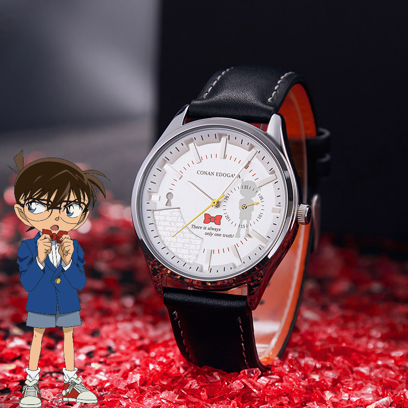 นาฬิกาโคนัน ลิขสิทธิ์แท้ ผ่อน 0% พรีออเดอร์ 2-4 สัปดาห์ รุ่น Conan four-hand quartz watch