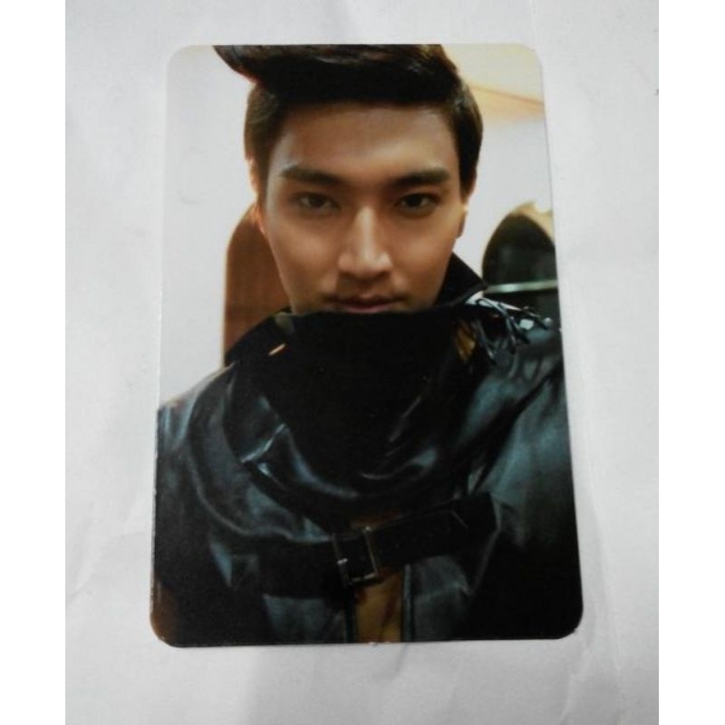 Super Junior Siwon Sexy,Free & Single Photocard