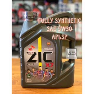 Zic x7 5w30🔴 สังเคราะห์100% ขนาด 4ลิตร API:SP