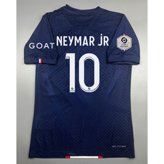 เสื้อบอล เพลเย่อ ปารีส เหย้า 2022-23 Player PSG Paris Home พร้อมเบอร์ชื่อ 10 NEYMAR JR อาร์มแชมป์ลีควัน