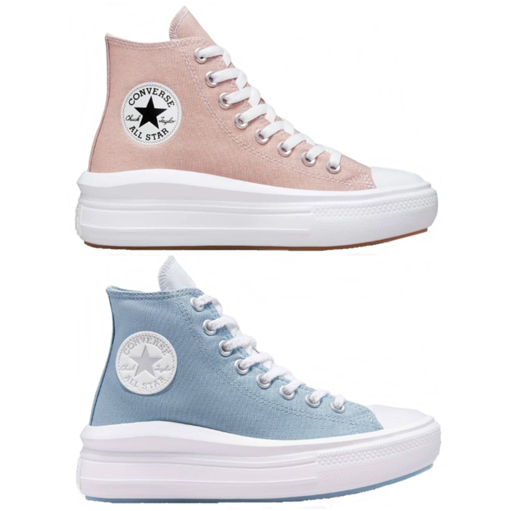 Converse รองเท้าผ้าใบผู้หญิง Chuck Taylor All Star Move Seasonal Color Hi / Cx Platform Hi