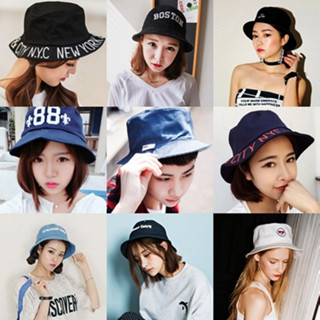 Bucket_หมวกบักเก็ต หมวกกันแดด Cap_Hat Homies Newyork Broton XXX NYC หมวกแฟชั่น สไตล์เกาหลี ราคาถูก คุณภาพดี พร้อมส่ง