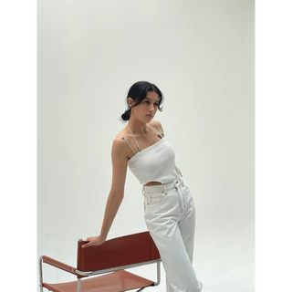TGDA.CO - กางเกงยีนส์ Body girl รุ่น (RED EDITION) Tennis liner jeans (พร้อมส่ง)