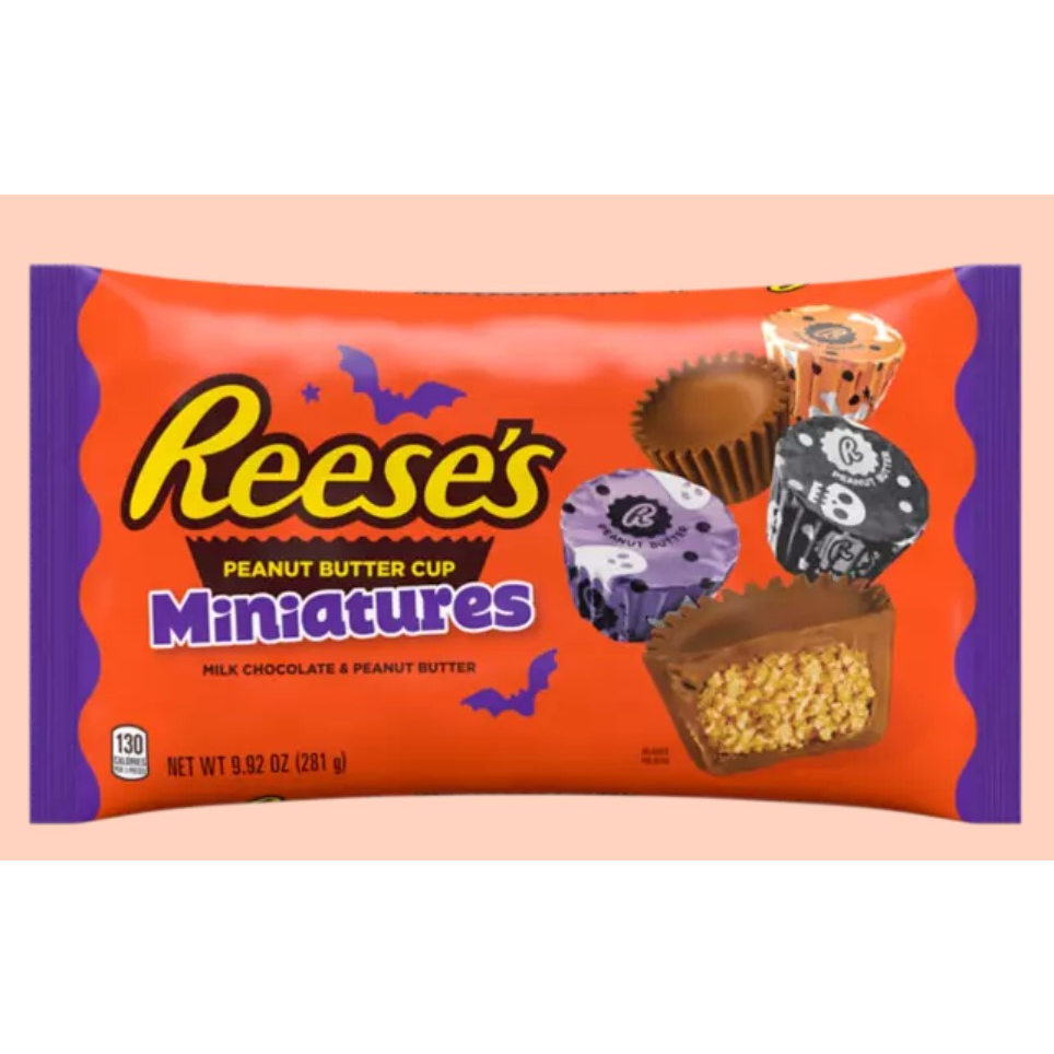 NEW!!! REESE'S Milk Chocolate Miniatures Peanut Butter Cups