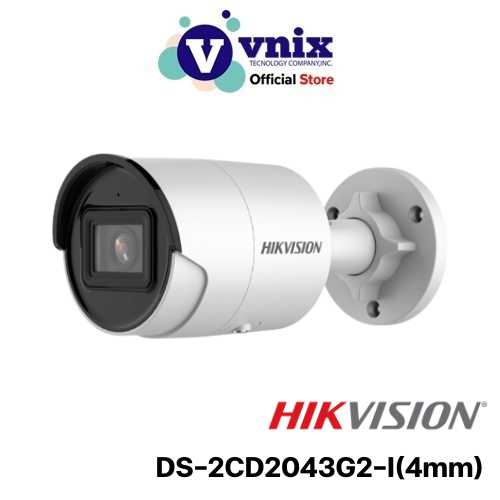 DS-2CD2043G2-I(4mm) กล้องวงจรปิด Hikvision 4MP AcuSense Fixed Bullet IP Camera By Vnix Group