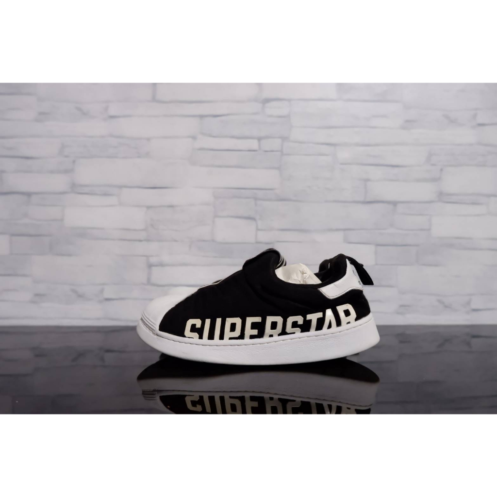 (รองเท้าเด็ก) Adidas Superstar Slip-on Size 19Cm มือสอง ของแท้