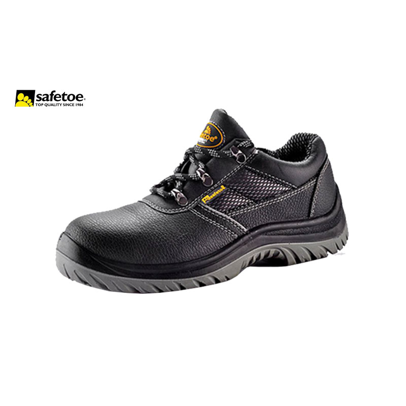 SAFETOE L-7222 รองเท้านิรภัยหุ้มส้น | ผลิตจากหนังวัวแท้ |  ป้องกันแรงกระแทก | กันลื่น