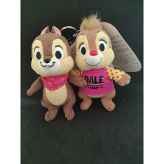 พวงกุญแจตุ๊กตา chip and dale