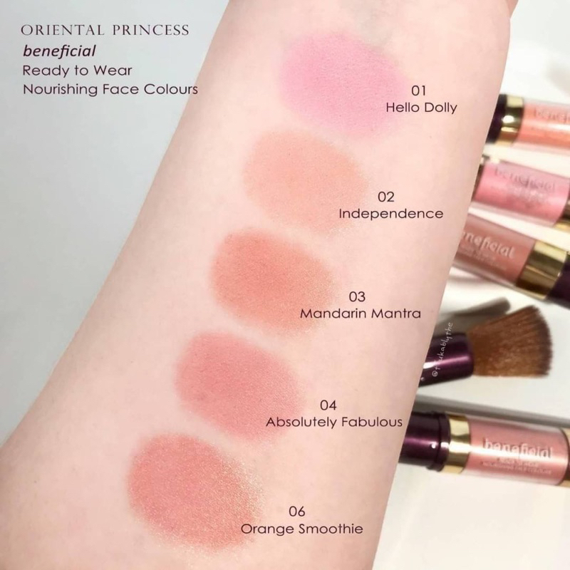 ของแท้✅ ปัดแก้มแบบแท่ง beneficial Ready To Wear Nourishing Face Colours🛍️ - รูปที่ 2