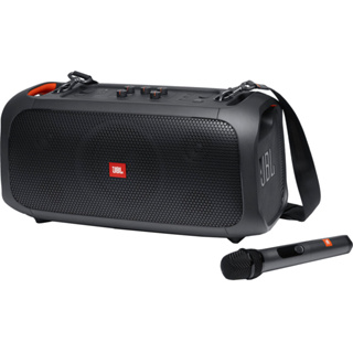 JBL PartyBox On-The-Go *ของแท้ประกันศูนย์* ลำโพงบลูทูธ Bluetooth Speaker, 100W, LED, IPX4, ฟรี ไมค์ไร้สาย/สายสะพาย