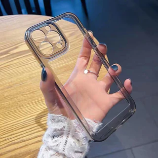 🔥Case เคสไอโฟน เคส iphone 17 Air 11 13 15 12 14 16 Pro Max เคสไอโฟน 13 XR 8 7 Plus X XS Max เคสมือถือ โปร่งใTPU กันกระแท