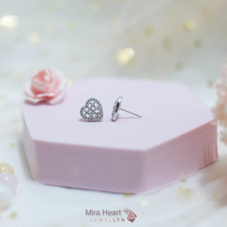 JEWELLYN Mira Heart Earrings