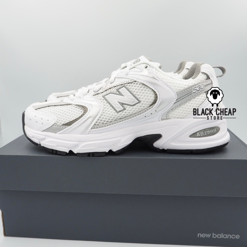 พร้อมส่ง (ของแท้ 100%) New Balance MR530AD สีขาวเทา รุ่นฮิต เบามาก ดาราใส่เยอะ
