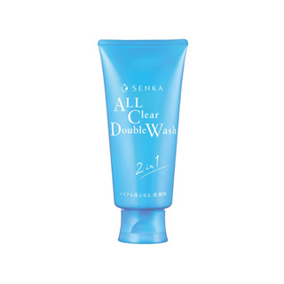 [สูตรใหม่] Senka all clear double wash A 120 g. ของแท้ 100% เซนกะ ออลเคลียร์ ดับเบิ้ล เอ 120 กรัม