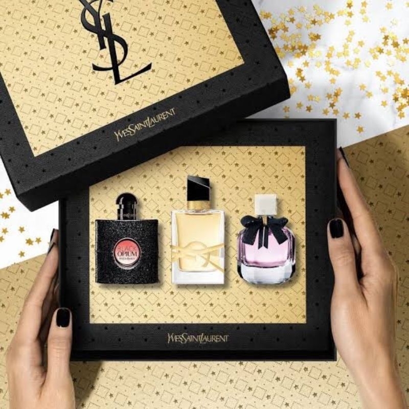YSL Holiday 2022 WOMEN FRAGRANCE DISCOVERY HOLIDAY GIFT SET เซตน้ำหอม