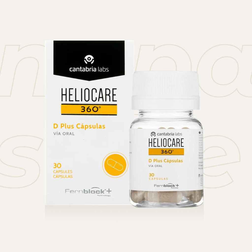 พร้อมส่ง Heliocare 360 D Plus Oral Capsules 30 Capsules วิตามินกันแดด