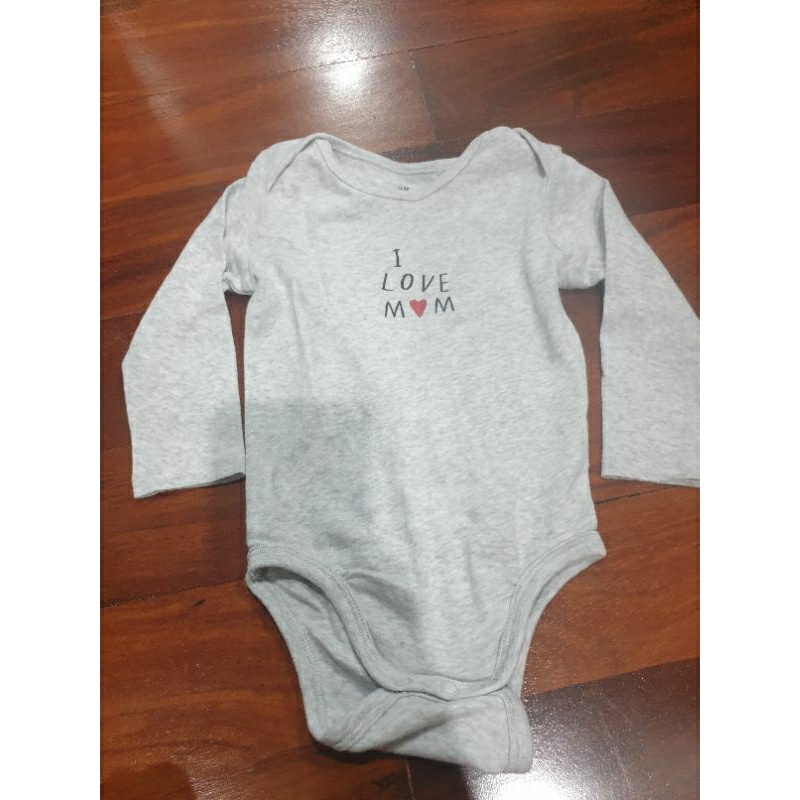 Bodysuit บอดี้สูทเด็ก H&M 6-9m EUR74 ส่งต่อสภาพดีมาก