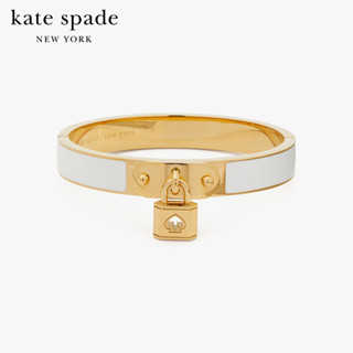 KATE SPADE NEW YORK LOCK AND SPADE CHARM BANGLE KC247 กำไลข้อมือ