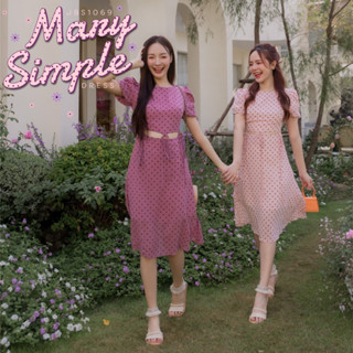 #JBS1069  Mary Simple Dress