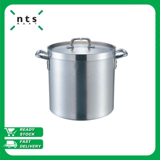 NTS หม้ออลูมิเนียม หม้อสตูว์ หม้อสต๊อกพอทสแตนเลส หม้อ stock pot เครื่องครัว อลูมิเนียม ทรงสูง NTS1-STP-AL