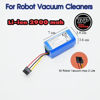 แบตเตอรี่สำหรับหุ่นยนต์ดูดฝุ่น,เครื่องดูดฝุ่นอัตโนมัติMi Robot Vacuum mop 2 Lite   Li-ion 2900 mAh 14.8V