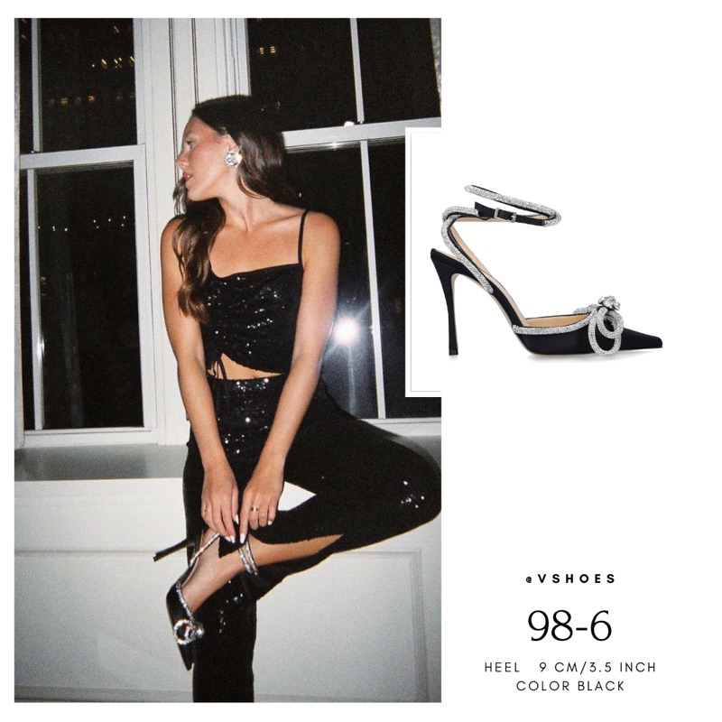 98-6 Vshoesofficialรองเท้าส้นสูง