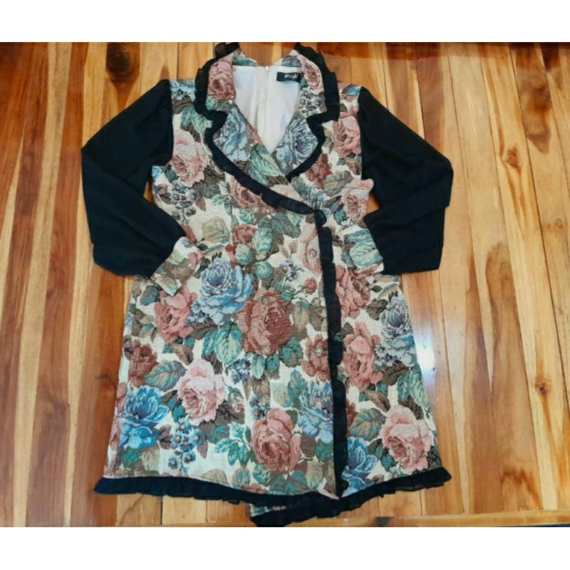 เดรสผ้าทองานป้ายAp Style sz.xL