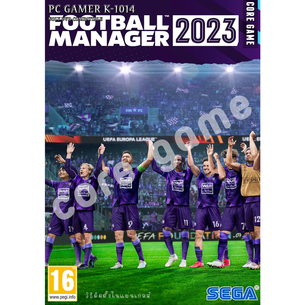 Football Manager 2023 ( v.23.2.0 ) แผ่นและแฟลชไดร์ฟ  เกมส์ คอมพิวเตอร์  Pc และ โน๊ตบุ๊ค