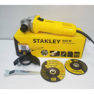 STANLEY เครื่องเจียร์ไฟฟ้า 4 นิ้ว SG6100A (620วัตต์) รับประกันศูนย์ 2 ปี เครื่องเจียร์ SG6100 เจียร์ เจียร์ไฟฟ้า