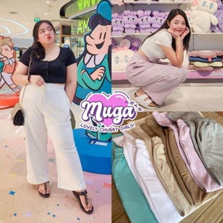 MG0012 กางเกงขายาว 6 สี เอว 28-44 ผ้าวอมเนื้อดี รุ่นWarmy Pants ไซส์ใหญ่​ สาวอวบ​ กางเกงวอมขาปล่อย น่ารัก พรางพุง