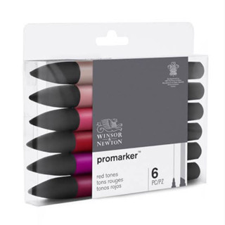 Promarker Red tone มาร์คเกอร์ Winsor &amp; Newton